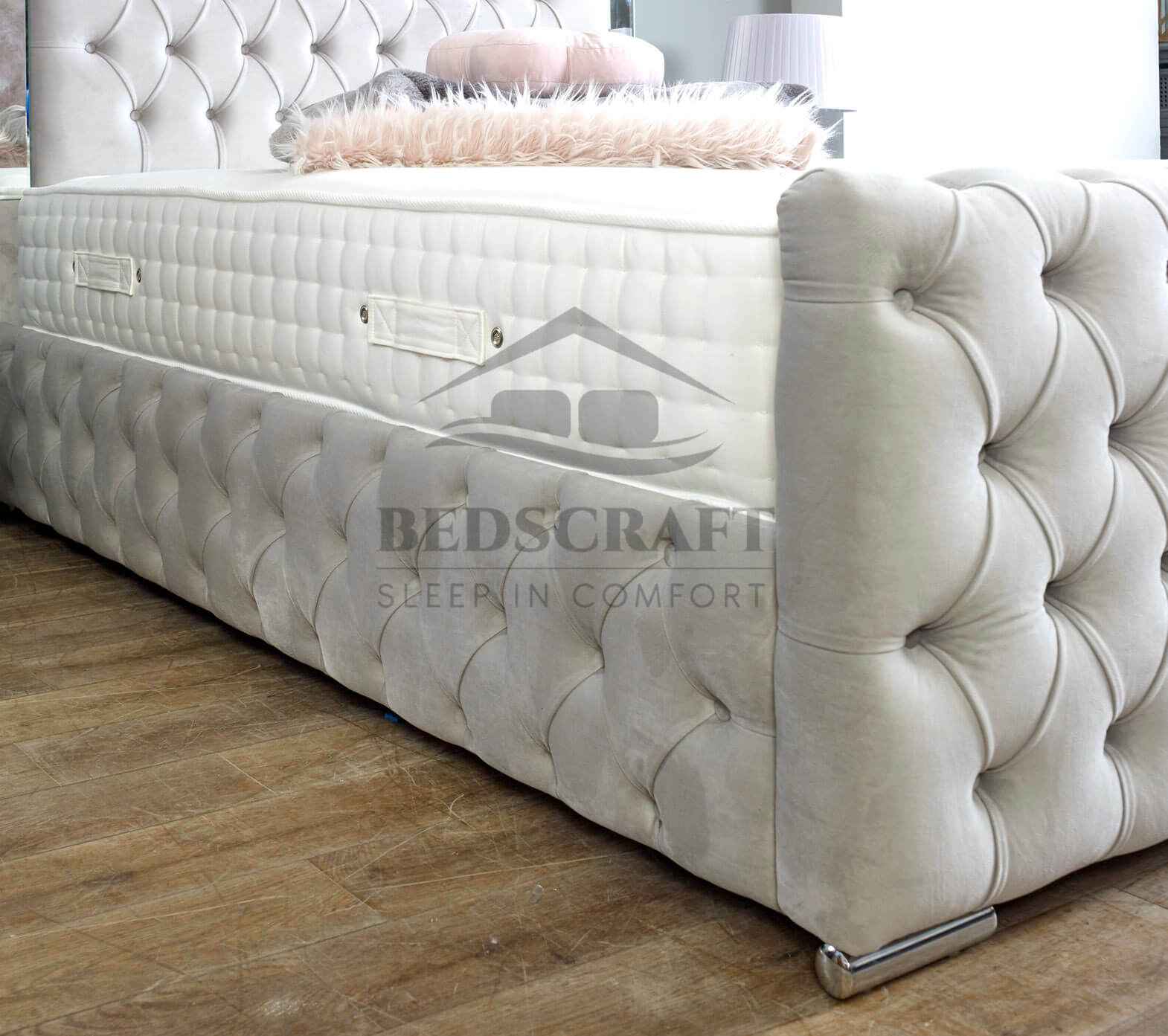 Chesterfield Mirror Bed